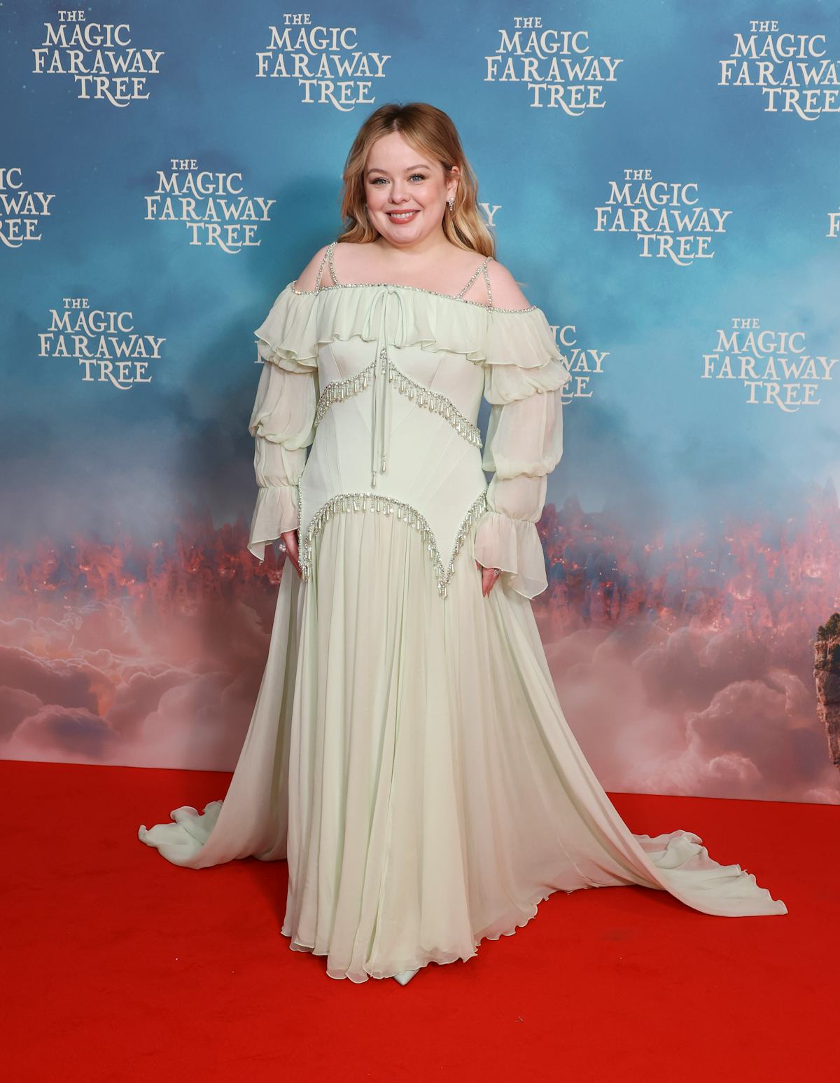 Nicola Coughlan’s Sheer Fairytale Gown Is Fit for Lady Whistledown