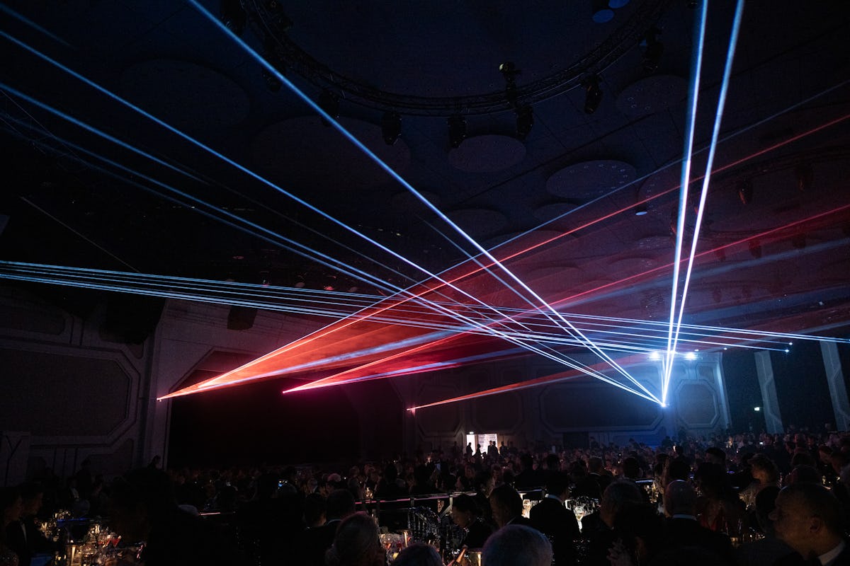 Inside the 70th Annual Rose Ball, Where Royals  Went to Space with Burlesque Dancers, Robots, and Lots of Couture