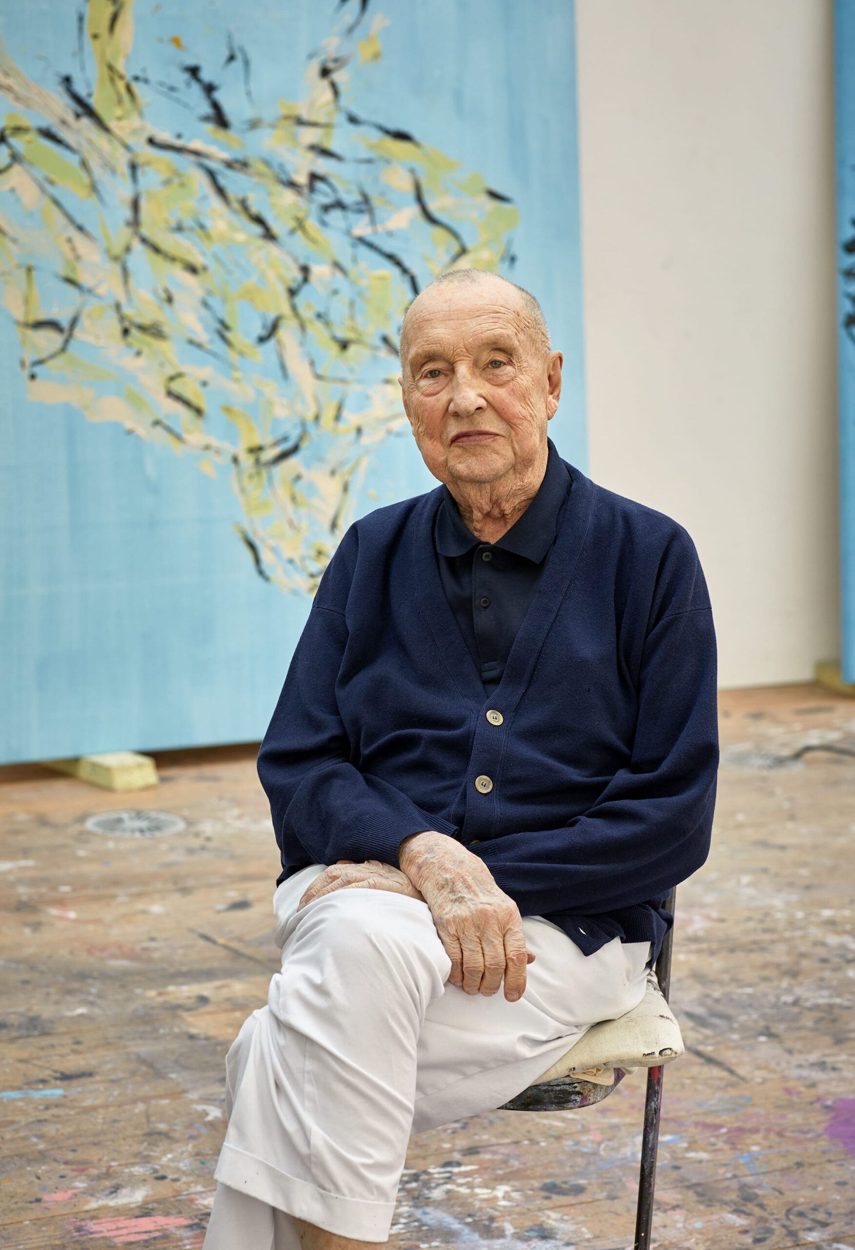 Georg Baselitz, Purveyor of the Tortured Male Genius Myth, Dies at 88