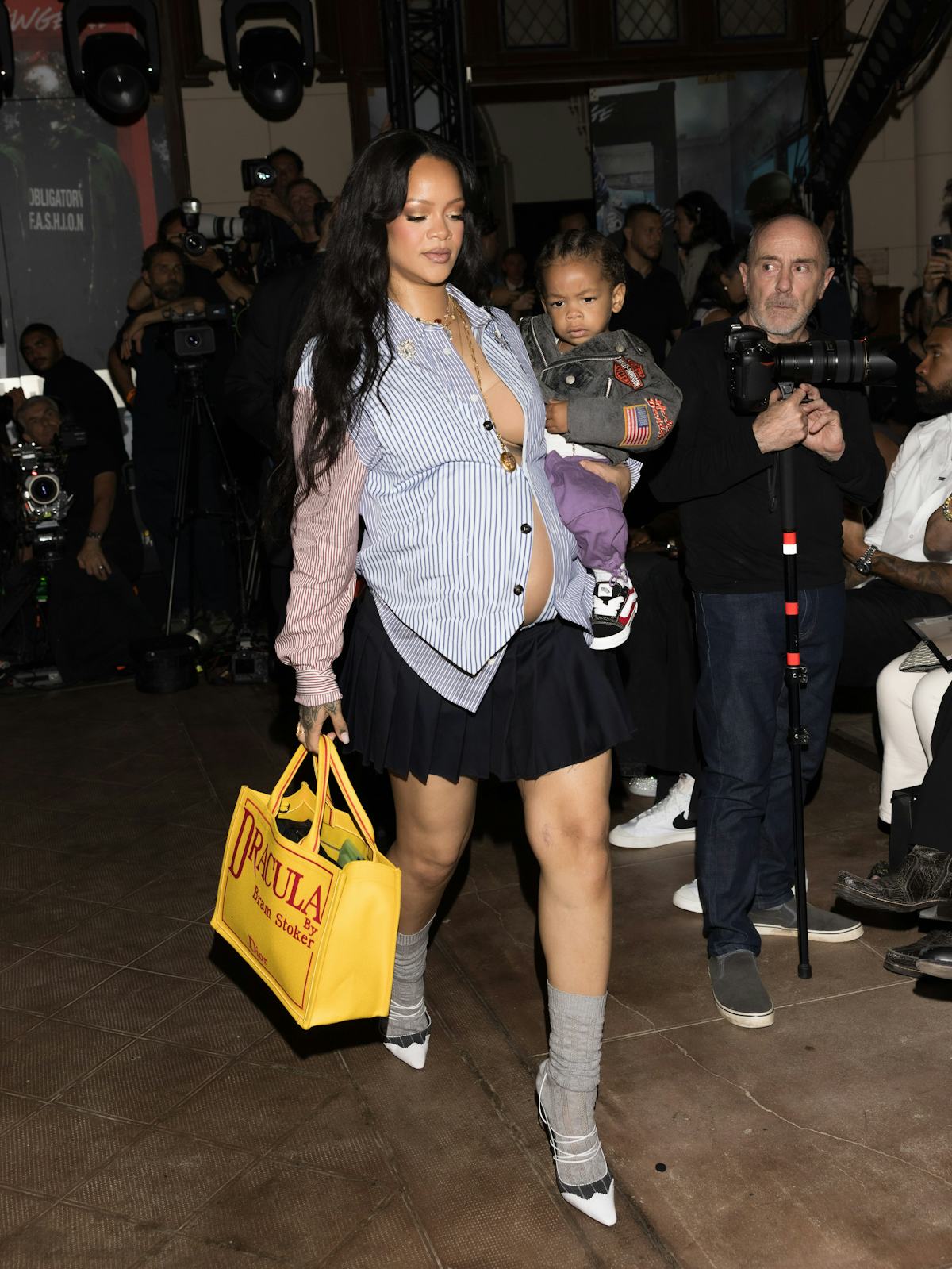 Rihanna Steps Out In Paris With an It Bag With Quite the Backstory