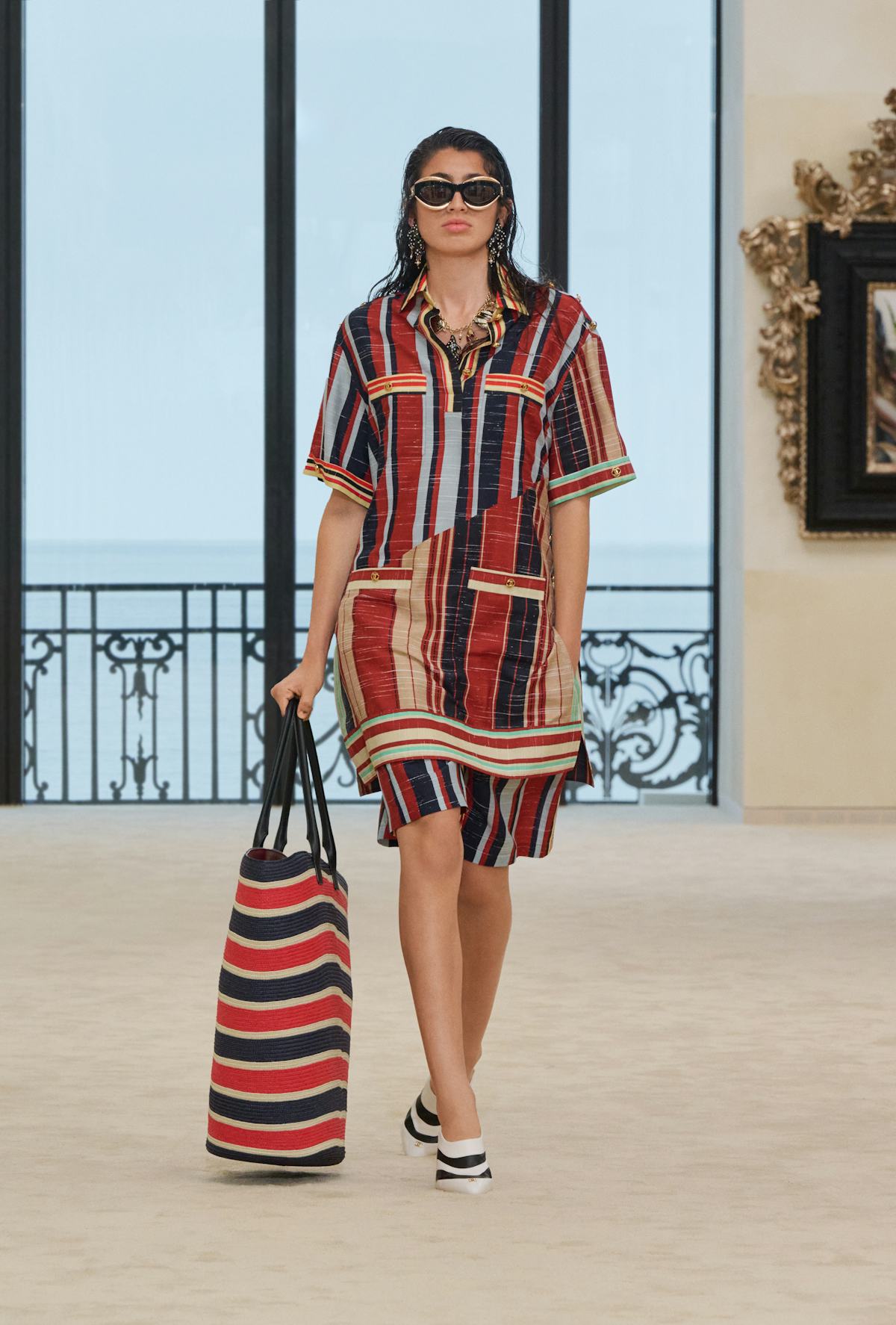 Dua Lipa’s Giant Chanel Basket Bag Tests the Limits of Carry-On Luggage