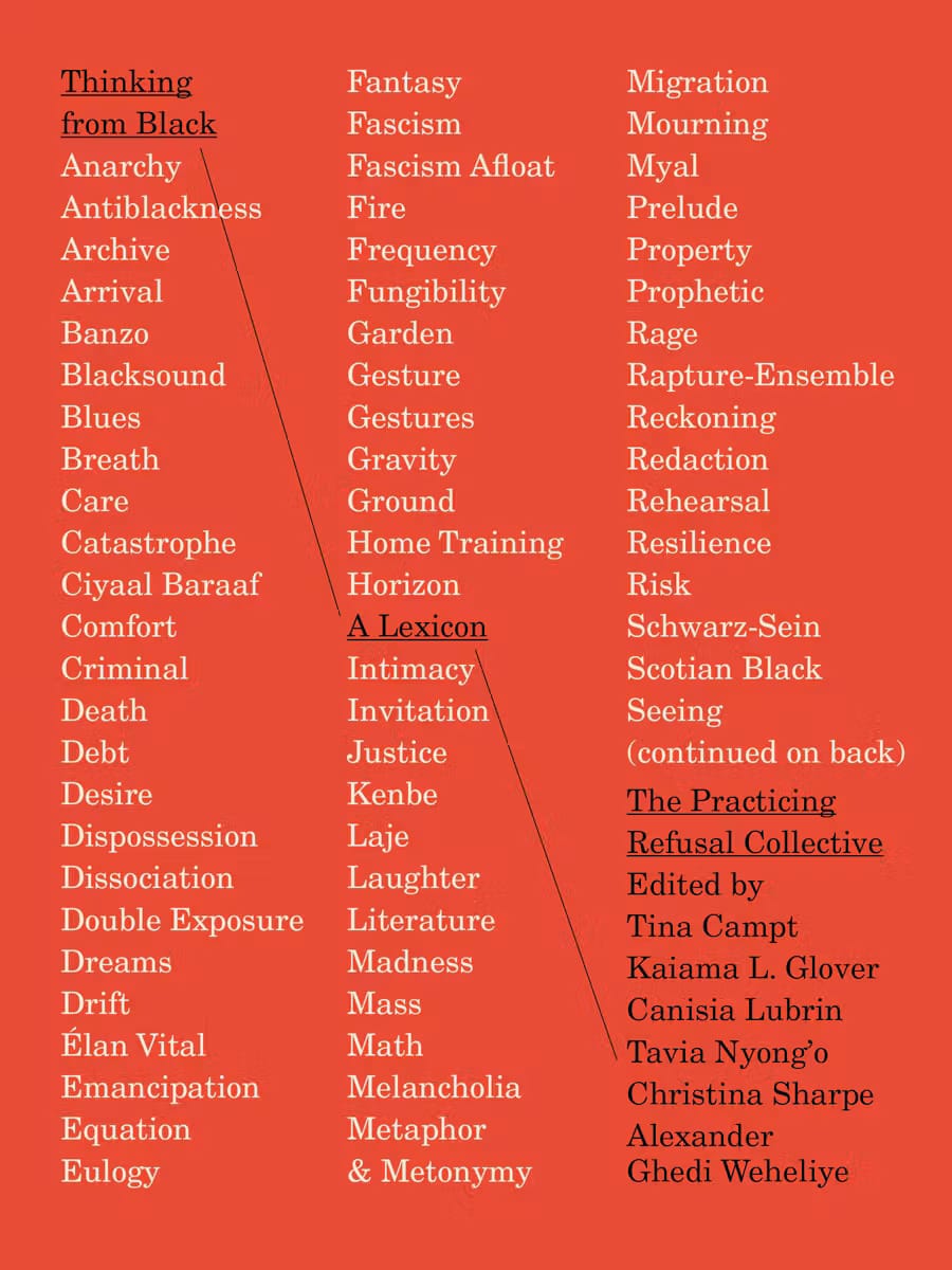 “Thinking From Black” Is a Glossary of Possibility